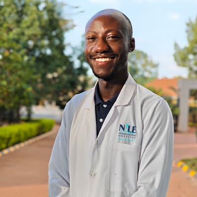 Dr. Muhanguzi Joshua, Anesthesiologist at Nile International Hospital, Jinja
